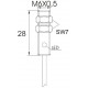 Indukční snímač MB626PFA, M6, 1mm, PNP, NO