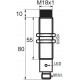 Indukční snímač B01E188POC5, M18, 8mm, PNP, NO