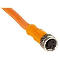 Kabel s konektorem DOL-0803-G15M, M8, 3pin, přímý, samice
