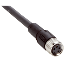 Kabel s konektorem DOL-0804-G02MC, M8, 4pin, přímý, samice