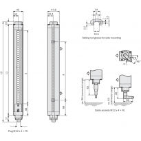 Bezpečnostní světelný závěs C4000 Eco, C40E-1001AN310, C40S-1001AA310