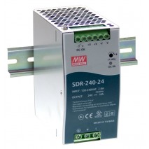 Napájecí zdroj SDR-240-24, 24V, 240W, 1-fáze, na DIN lištu