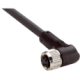 Kabel s konektorem 403001E02M020, M8, 3pin, úhlový, samice, 2m