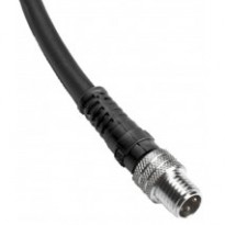 Kabel s konektorem 403006B41M020, M8, 3pin, přímý, samec, 2m
