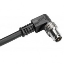 Kabel s konektorem 403007B41M020, M8, 3pin, úhlový, samec, 2m