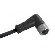 Kabel s konektorem 803001P03M050, M12, 3pin, úhlový, samice, 5m