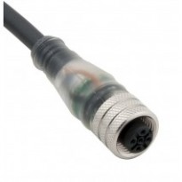 Kabel s konektorem 8030P0P03M050, M12, 3pin, přímý, samice, 5m