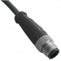Kabel s konektorem 803006P03M020, M12, 3pin, přímý, samec, 2m