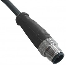 Kabel s konektorem 804006P03M100, M12, 4pin, přímý, samec, 10m
